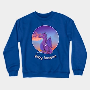 Sunset Baby Dragon 2 Crewneck Sweatshirt